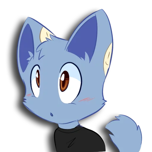 аниме, логотип blue cat, хэппи фейри тейл, whiskers cat бенди, кот хэппи хвоста феи