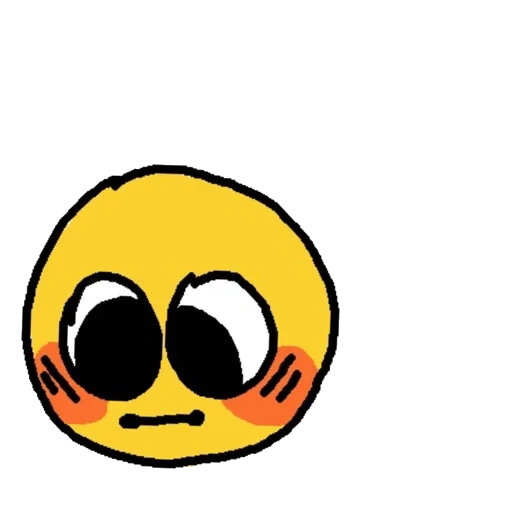 immagine dello schermo, emoji è carino, disegni emoji, carine emoticon gialle