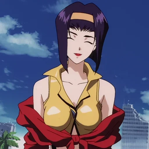 bibop de cowboy, fei valentine, anime fei valentine, cowboy bibop fei valentine