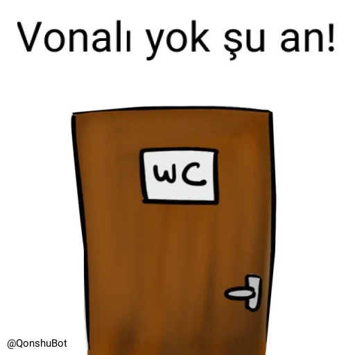 meme, porte, porte de toilette, une blague amusante, illustration de porte