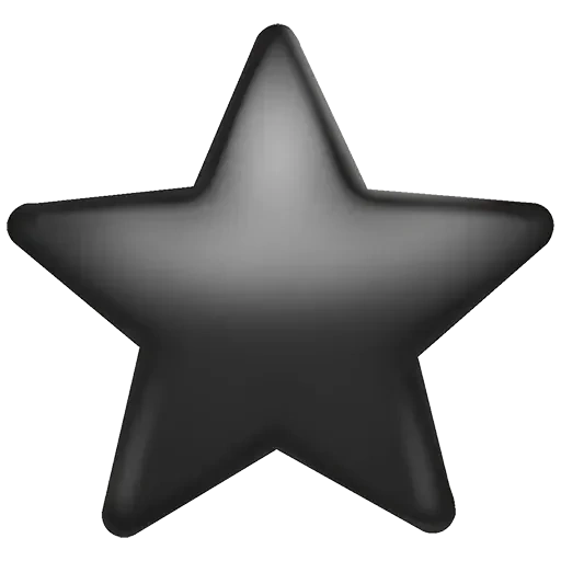 bintang, bintang simbol, ikon bintang, bintang lima yang ditunjuk, bintang black five pointed