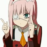 zero two, animação franks, querida em franks, fofo no anime franks, animação darling in the franxx