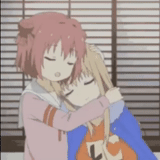 anime, yuri anime, yuru yuri kiss, anime yu ru yu ri, friends to lovers