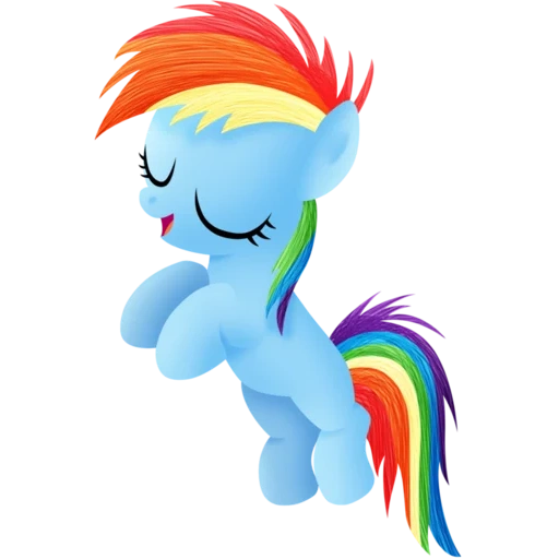 rainbow dash, rainbow dash, rainbow dash clon, pony reinbou dash, stutfohlen rainbow dash