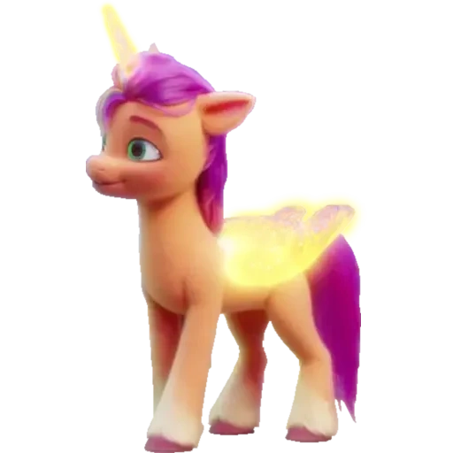 kuda poni, sunny pony g5, sunny alicorn pony g5, my little pony new generation 2021, game set my little pony 6 mega pony f17835l0