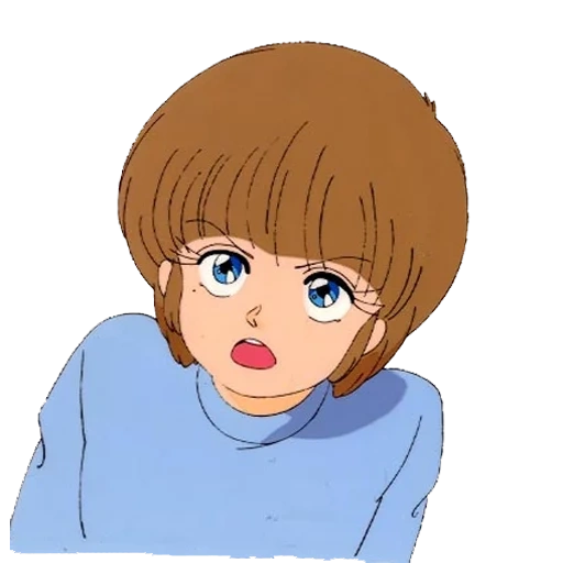 аниме, рисунок, хикару хияма, персонажи аниме, капризы апельсиновой улицы 1987