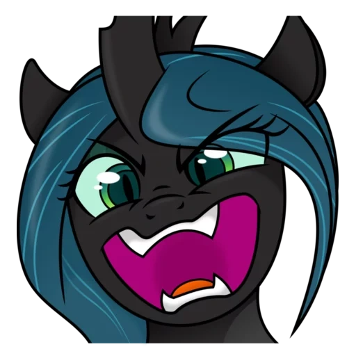 kuda poni, queen chrysalis