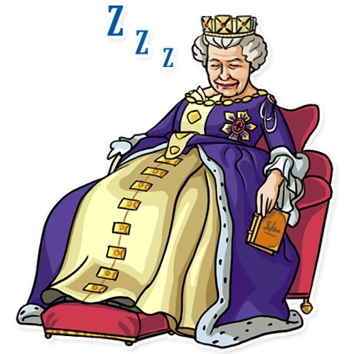 königin, elizabeth ii, zeichnung der königin, queen elizabeth