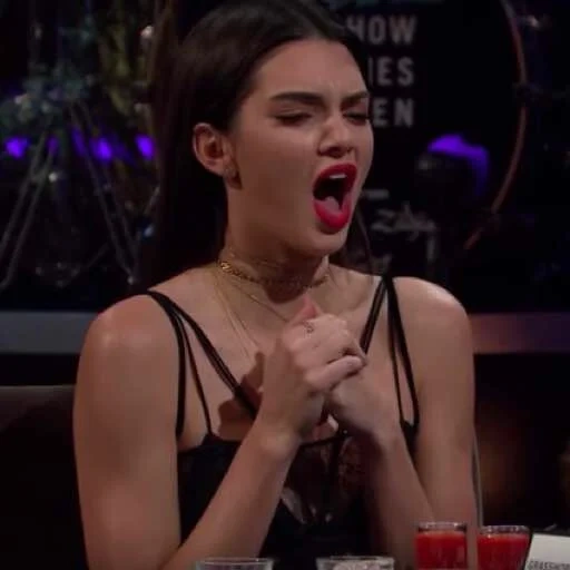 kendall, девушка, pronounce, kendall dreams, the late late show