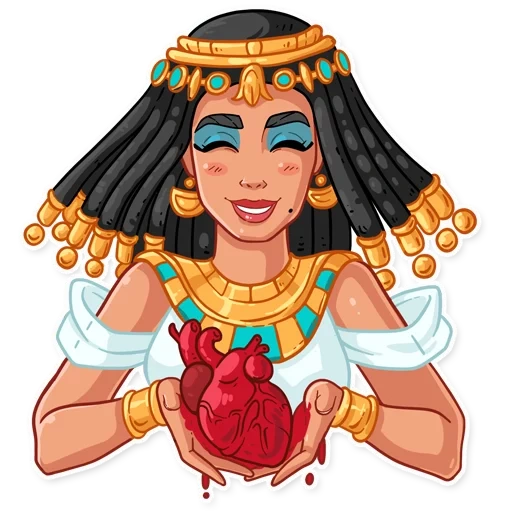 cleopatra, dibujo cleopatra, patrón cleopatra