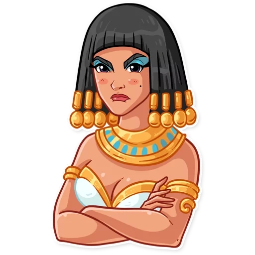 cleopatra, disegno di cleopatra, cleopatra cartoon