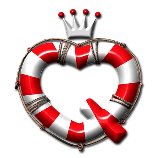 tangkapan layar, hati merah, lifebuoy, lifeline heart, lifebuoy berbentuk hati