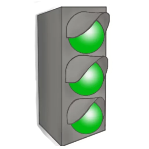un semaforo, colore semaforo, semaforo semaforo, semaforo su sfondo bianco, luce di segnalazione della luce di colore di sfondo trasparente