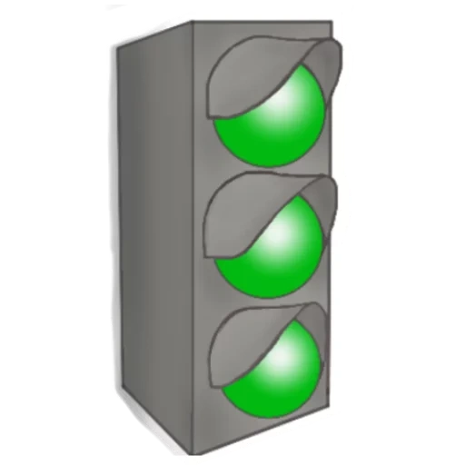 feux de circulation, couleur des feux de circulation, feux de circulation, feux de circulation sur fond blanc, feu de signalisation de couleur d'arrière-plan transparente