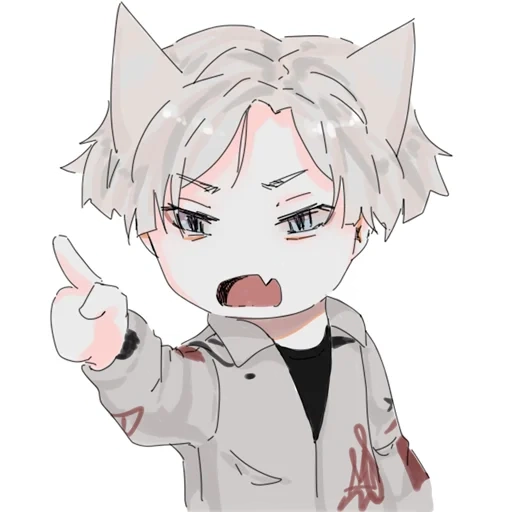 mafu mafu chibi, mafumafu neko