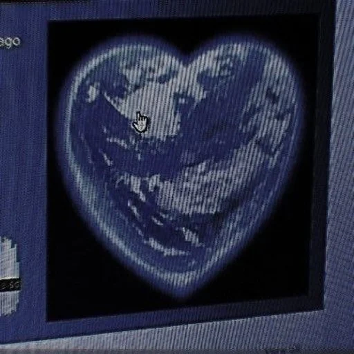 le monde du monde, amour du monde, planète terre, échographie hs50 samsung, coeur de planète terre