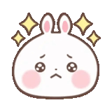 clipart, the drawings are cute, kavai drawings, stop bunny line