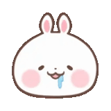 hare, kawaii, rabbit, sweet bunny, line friends hare