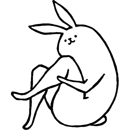 rabbit, кролик, кролик рисунок, пинк рэббит кролик