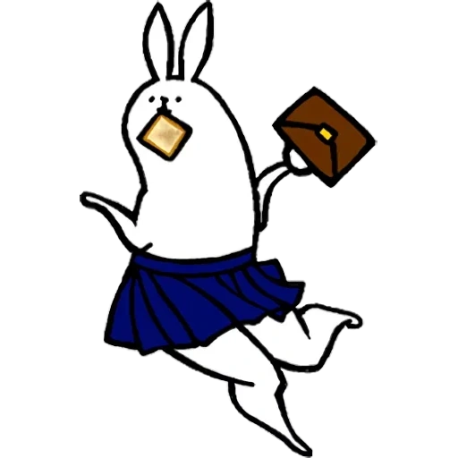 кролик, танцующий кролик, pack the elegant bunny legs