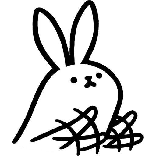 кролик, заяц кролик, пинк рэббит кролик, рисунки срисовки кролик