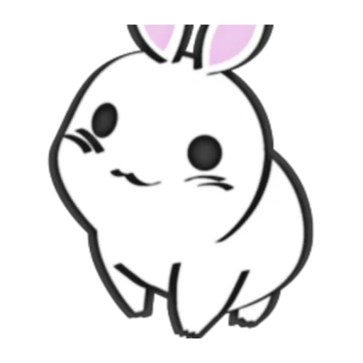 conejo lindo, boceto conejo, sketch conejito, lindo boceto de conejo, mapa de boceto de conejo