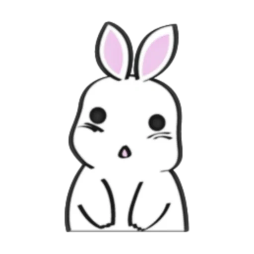 disegno di coniglio, il coniglio delle mandorle, rabbit sryzovka, bunny drawing, adorabili schizzi di coniglietti