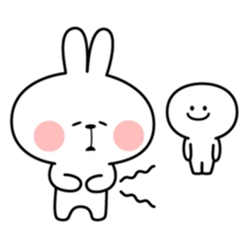 dibujos de kawaii, dibujo de conejo, lindos dibujos de kawaii, lindos conejos, my little rabbit 6 artículos