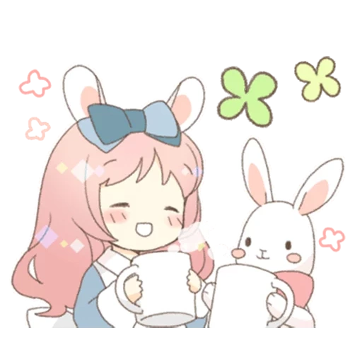 anime, anime cute, chibi anime, my melody sokhra, sweet bunny princess