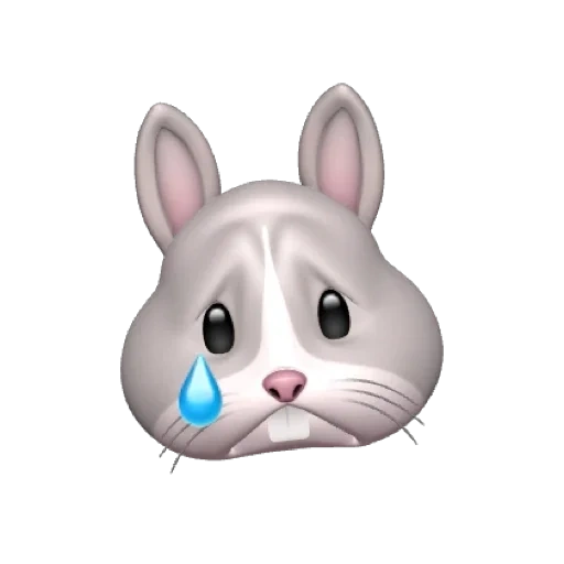 emoji hare, emoji hare, mouse animodzi, emoji rabbit, faccia con coniglietto emoji