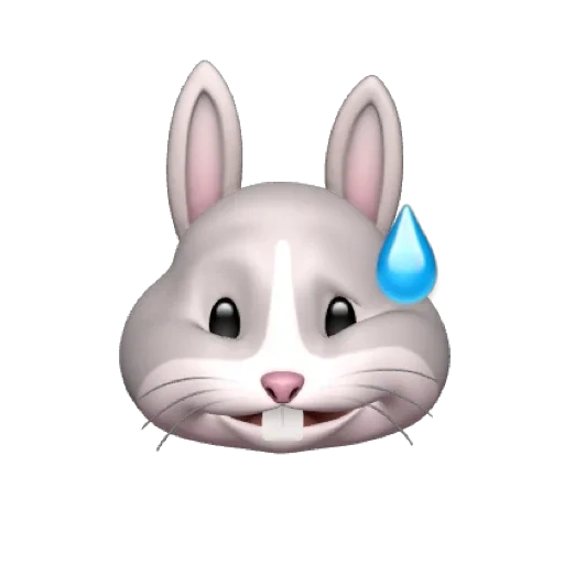 animación, aimoji, ratón aimoji, ratón de ani moji, conejo de expresión