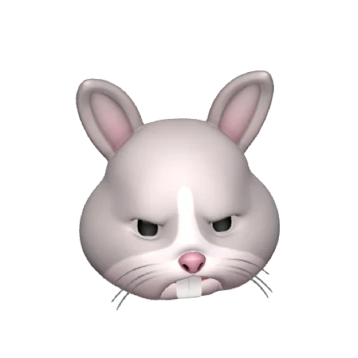 animoji, emoticon rabbit, emoticon rabbit, emoticon rabbit, pak rabbit pink