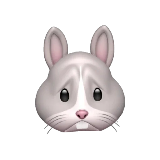 lapin d'expression, souris animoji, lapin d'expression, licorne animogi, visage de lapin