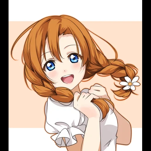 kosaka honok, honoka kosaku 18, anime honoka kosaka, dibujos de chicas de anime, dibujos de anime de chicas