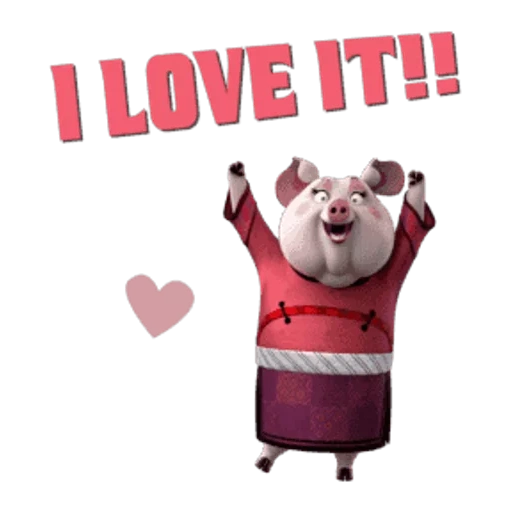 fondo de pantalla de cerdo, kung fu panda, kung fu panda 3, lindo cerdo, paperas en forma de corazón