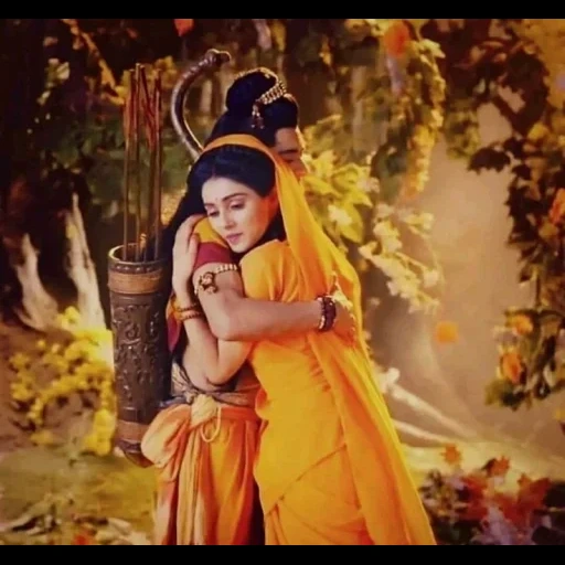 filles, romantic love, janaka est le père de sita, chakravartin ashoka samrat, série de films rada krishna 735