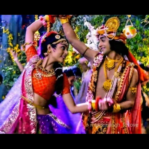 radhe, radha, krishna, la ragazza, p v acharya