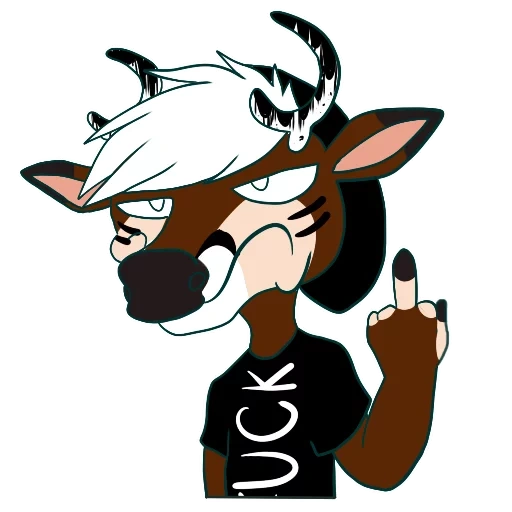 die hirsche, deer ai, fri art cute, fury deer chibi