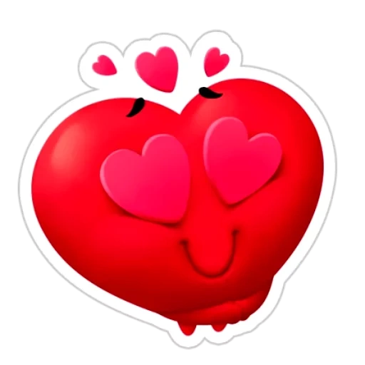 heart, en forme de cœur rouge, l'amour du cœur, happy heart, saint valentin en forme de cœur