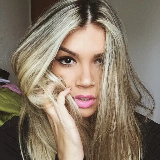 девушка, окрашивание, alissa violet, волосы светлые, большие девушки