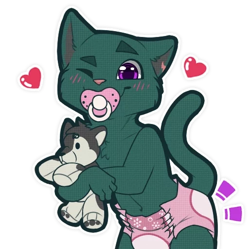 gato, yiff, animación, jenny cat, kassel gato alfie