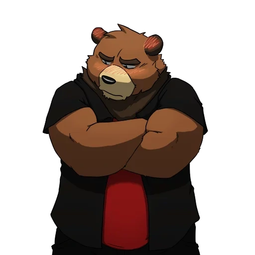 beruang, furson bear, juichi mikazuki, morenatsu juuichi, beruang brutal