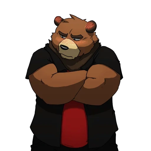 bear, furson bear, juichi mikazuki, morenatsu juuichi, brutal bear