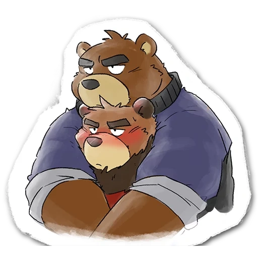 morenatsu, furaffinity, fried bear, necesidad de arte de oso, juichi mikazuki