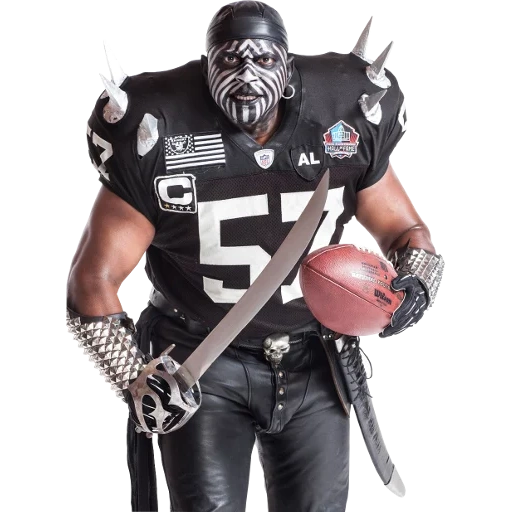 raiders mc, окленд рэйдерс, американский футбол, oakland raiders art, pentagon jr zero fear