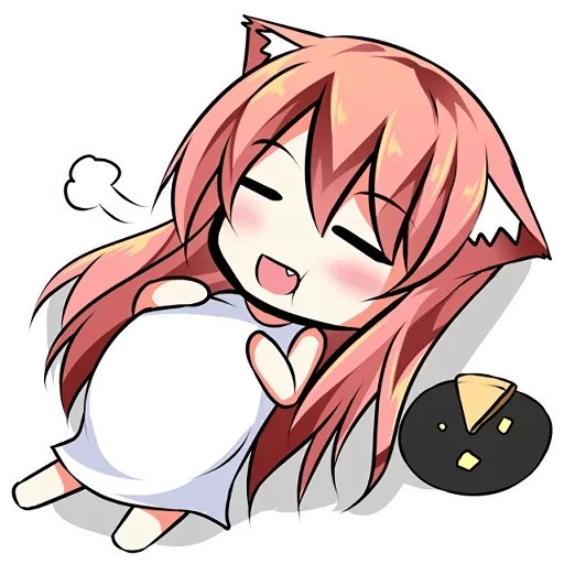 puni puni, anime neko, arte anime, anime di kawai, punipuni russo