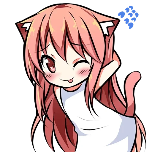 days, anime neko, puniko animation, anime picture, mukineko puniko