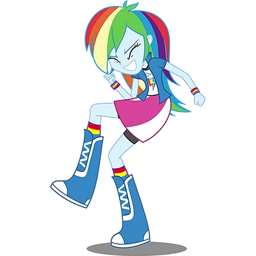 rainbow dash, ragazza equestre, rainbow dash equestre girl, rainbow dash equestre girl bow, rainbow step equestre girl calcio