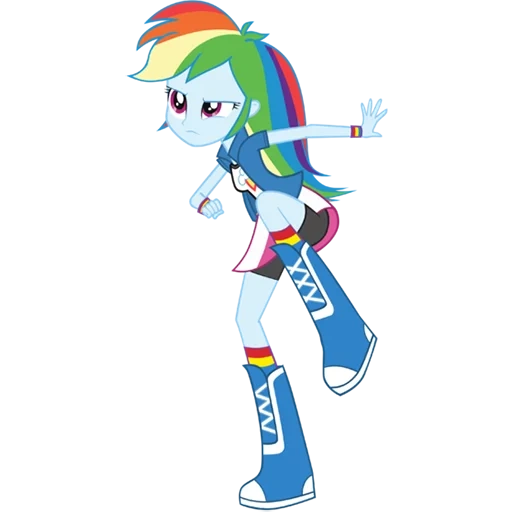 rainbow dash, rainbow of equestrian girls, rainbow dash equestrian girl, rainbow dash equestrian girl, rainbow striding equestrian girl football