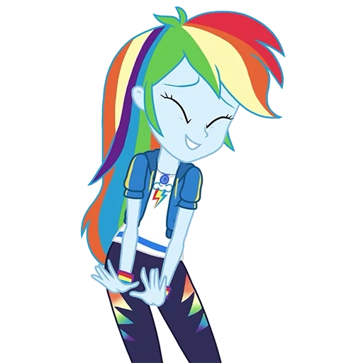 nastya kim, vika 16 anos, linha do arco-íris, equestria gerls rainbow dash, super reinbow dash equestri gerls